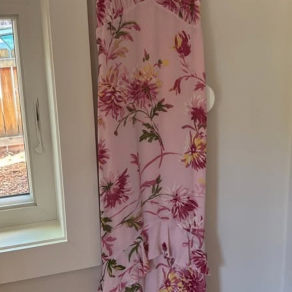 Reformation Pink Floral Maxi Dress - Picture 3 of 6